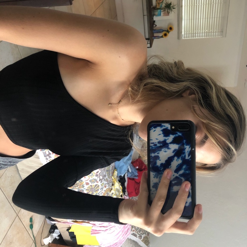 One shoulder top